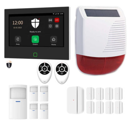 Kit Allarme Ultra-Protezione: Sicurezza Totale per Grandi Ambienti - HT718-r20-s20