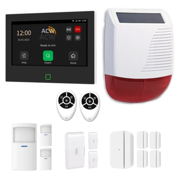 Kit Allarme Casa Wireless Professionale pre-configurato