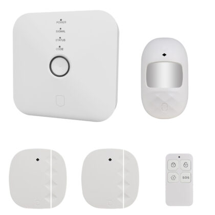 Kit antifurto casa senza fili wireless Tuya Smart life Home WIFI GSM SWM2