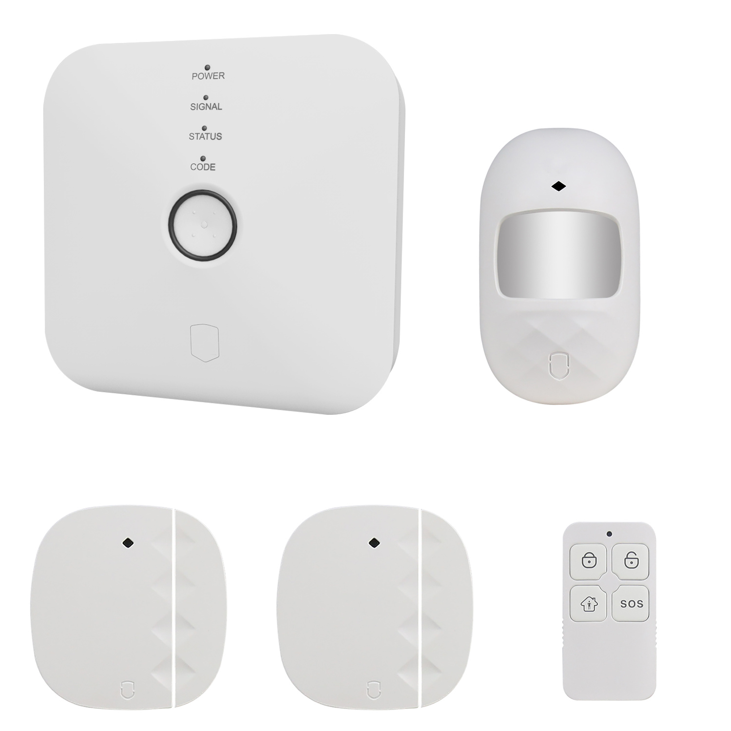 Kit allarme casa senza fili wireless Tuya Smart life WiFi GSM