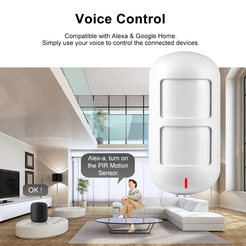 Alarma Wifi Domótica Inteligente Ft-K7 Casa Negocio Alexa Google Home